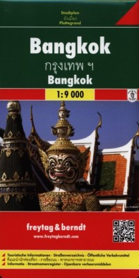Bangkok mapa (skala 1: 9 000) - okładka książki