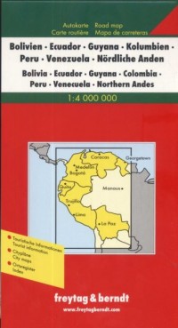 Bolivien Ecuador Guyana Kolumbien - okładka książki