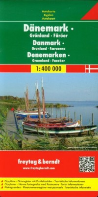 Dania, Grenlandia mapa drogowa - okładka książki