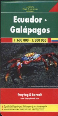 Ecuador Galapagos - okładka książki