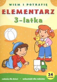 Elementarz 3-latka - okładka książki