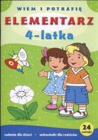 Elementarz 4-latka - okładka książki