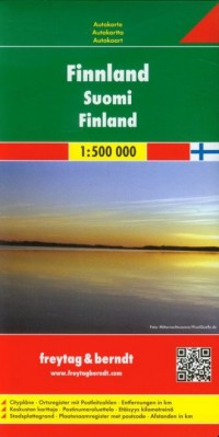 Finlandia mapa drogowa (skala 1: - okładka książki