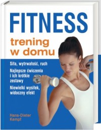 Fitness - trening w domu - okładka książki