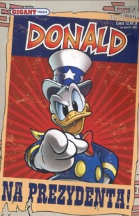 Gigant. Tom 102. Donald na prezydenta - okładka książki