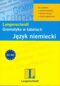 Gramatyka w tabelach. Język niemiecki - okładka podręcznika