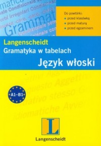 Gramatyka w tabelach. Język włoski - okładka podręcznika
