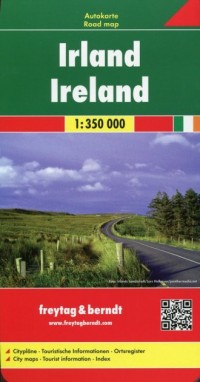 Irland mapa (skala 1:350 000) - okładka książki