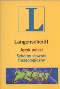 Język polski Szkolny słownik frazeologiczny - okładka książki