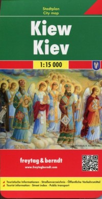 Kiew Kiev (mapa w skali 1:15 000) - okładka książki