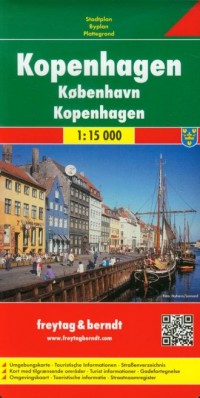 Kopenhaga plan miasta (skala 1: - okładka książki