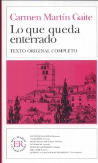 Lo gue gueda enterrado - okładka książki