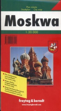 Moskwa / Moskau / Moscow - okładka książki