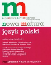 Nowa matura. Język polski. Poziom - okładka podręcznika