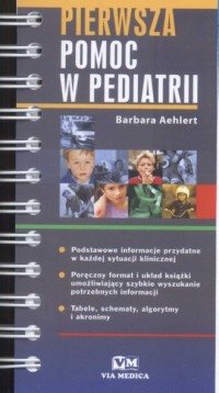 Pierwsza pomoc w pediatrii - okładka książki
