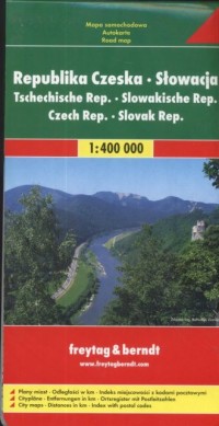 Republika Czeska Słowacja - okładka książki