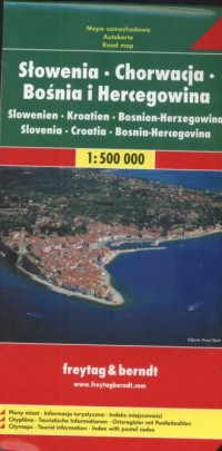 Słowenia. Chorwacja. Bośnia i Hercegowina - okładka książki