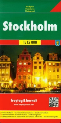 Sztokholm plan miasta (skala 1: - okładka książki