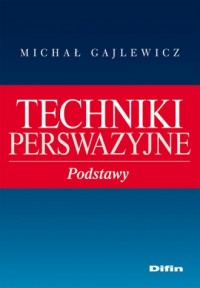 Techniki perswazyjne - okładka książki