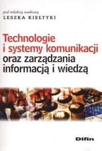 Technologie i systemy komunikacji - okładka książki