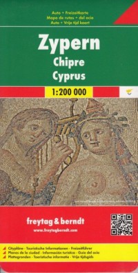 Zypern Cyprus mapa (skala 1: 200 - okładka książki