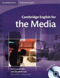 Cambridge English for the Media - okładka podręcznika