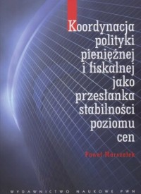 Koordynacja polityki pieniężnej - okładka książki