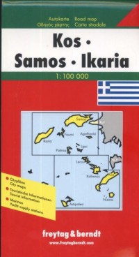 Kos. Samos. Ikaria - okładka książki