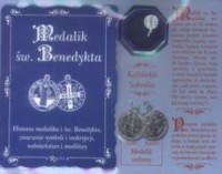 Medalik św. Benedykta - okładka książki