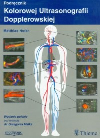 Podręcznik kolorowej ultrasonografii - okładka książki