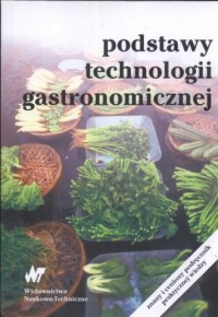 Podstawy technologii gastronomicznej - okładka książki