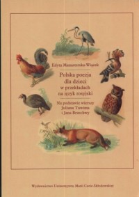 Polska poezja dla dzieci w przekładach - okładka książki