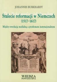 Stulecie reformacji w Niemczech - okładka książki