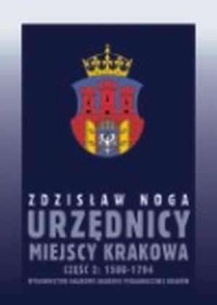 Urzędnicy miejscy Krakowa cz. 2. - okładka książki