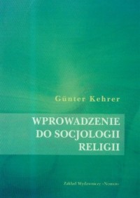 Wprowadzenie do socjologii religii - okładka książki