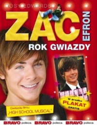 Zac Efron. Rok Gwiazdy - okładka książki