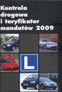 Kontrola drogowa i taryfikator - okładka książki
