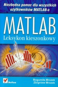 MATLAB. Leksykon kieszonkowy - okładka książki