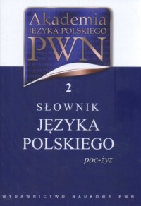 Słownik języka polskiego. Akademia - okładka książki