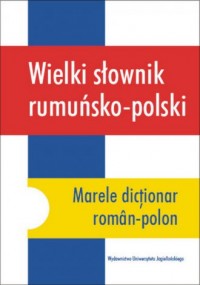 Wielki słownik rumuńsko-polski - okładka książki