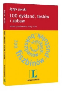 100 dyktand, testów i zabaw - okładka podręcznika