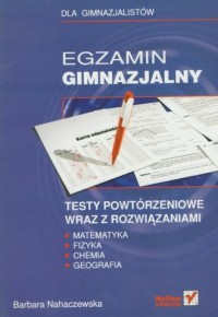 Egzamin gimnazjalny. Testy powtórzeniowe - okładka podręcznika