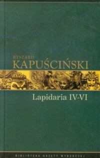 Lapidaria cz. 4-6. Tom 7 - okładka książki