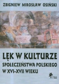 Lęk w kulturze społeczeństwa polskiego - okładka książki