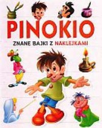 Pinokio. Znane bajki z naklejkami - okładka książki