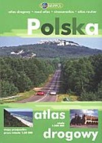 Polska. Atlas drogowy - okładka książki