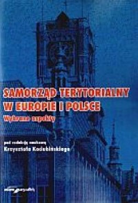 Samorząd terytorialny w Europie - okładka książki