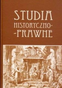 Studia Historyczno-Prawne - okładka książki