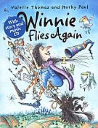 Winnie Flies Again (+ CD) - okładka książki