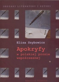 Apokryfy w polskiej prozie współczesnej - okładka książki